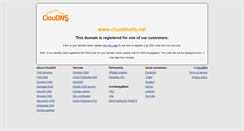Desktop Screenshot of cloudmails.net